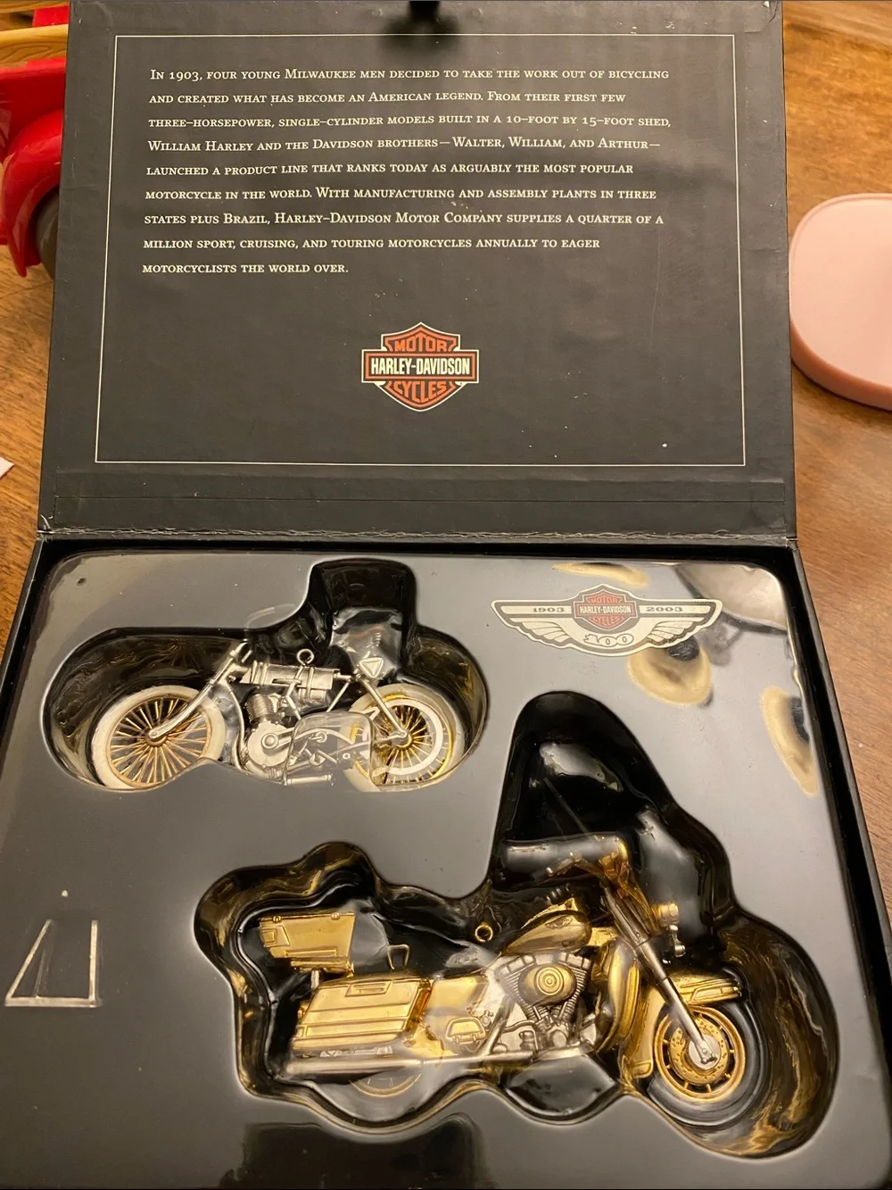 NIB Hallmark Keepsake Ornament-Harley Davidson’s